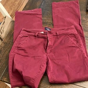 American eagle maroon kick boot size 6 LONG